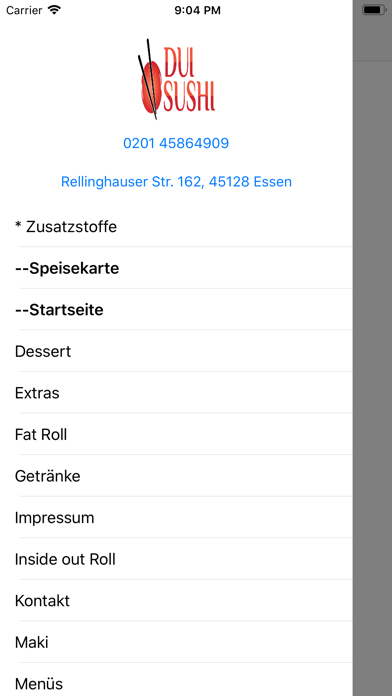 Dui Sushi Restaurant in Essen screenshot 2