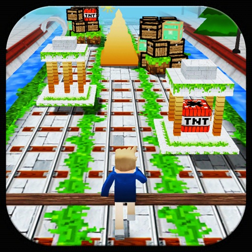 Block Craft Runner Escape iOS App