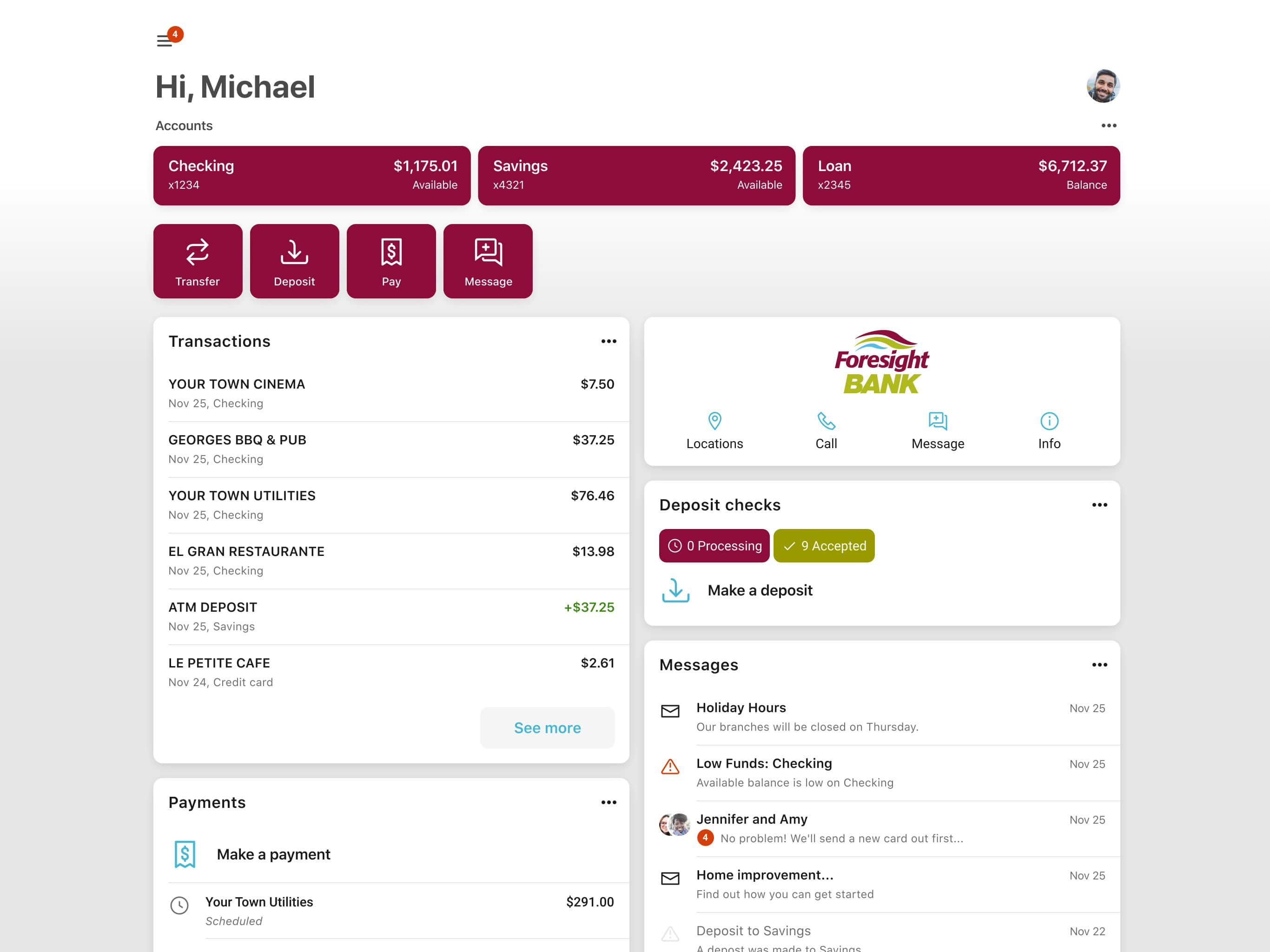 Foresight Bank Mobile screenshot 5