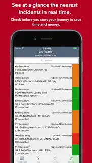 georgia state roads iphone screenshot 3