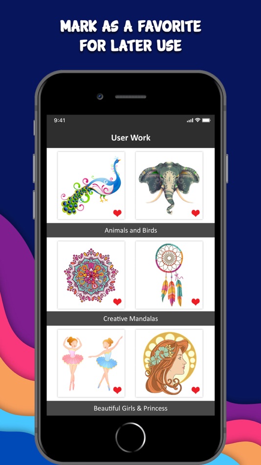 #4. Fill Colors : ColorArt Book (iOS) 由: Rok Mikuz