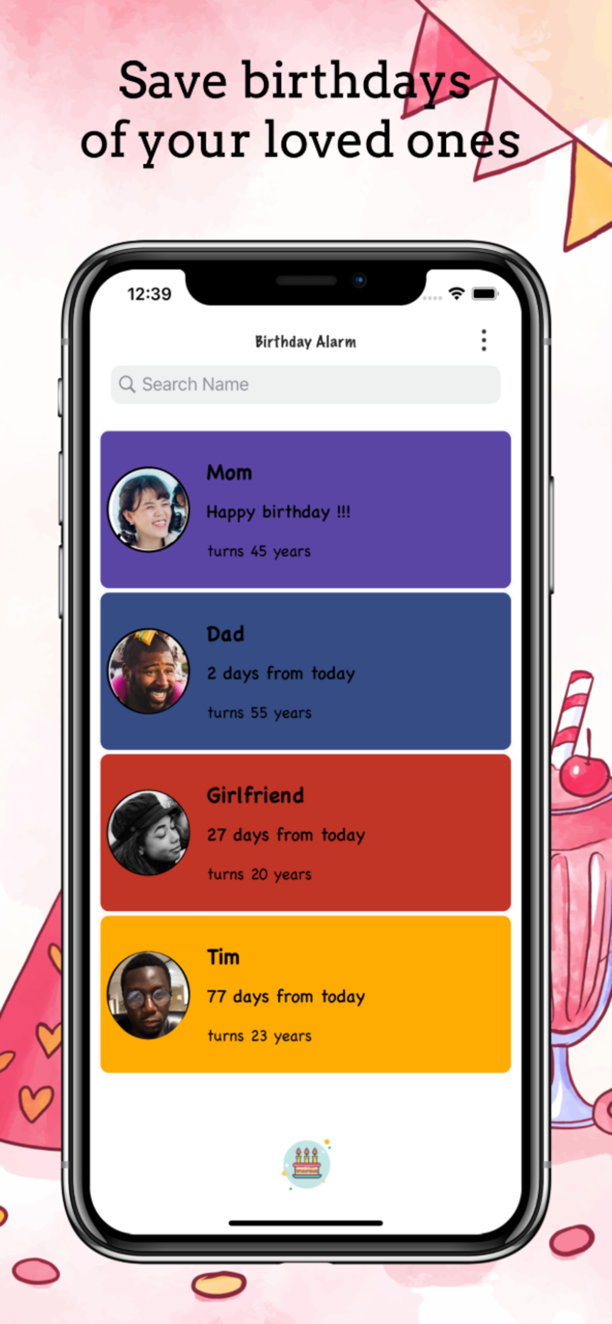 Happy Birthday Alert Reminder