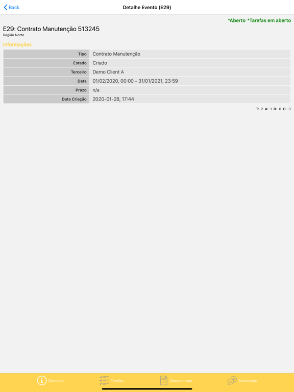 SEGIN iPad screenshot