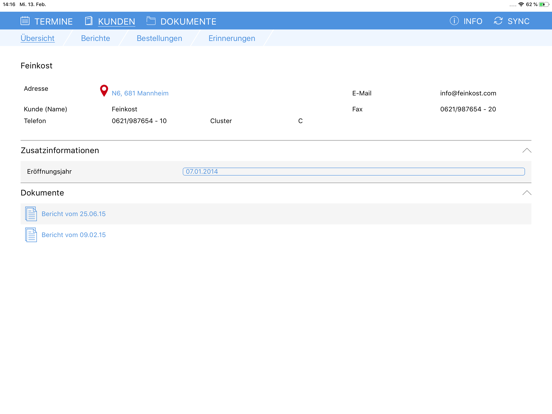 i42 SalesApp app screenshot 3