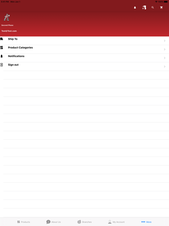 Eckart Supply iPad screenshot 4 - Business app