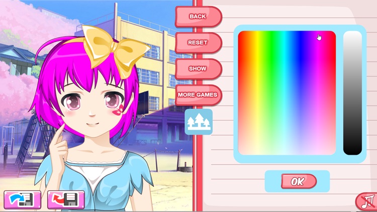 Girls Anime Avatar Creator