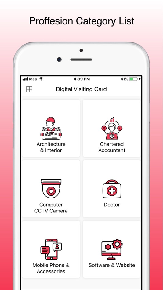 #1. Q Digital Visiting Card (iOS) 由: Quad SoftTech Private Limited