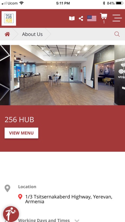 256 HUB bonee QR menu