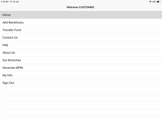 Muthoot Global Pay UK iPad screenshot