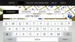 crossword solver silver iphone screenshot 1