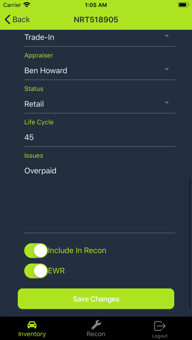 Screenshot 3 of UpYourGross App