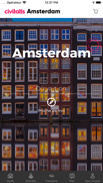Screenshot #1 pour Guide d'Amsterdam Civitatis