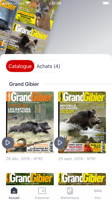 Screenshot #1 pour Grand Gibier Magazine