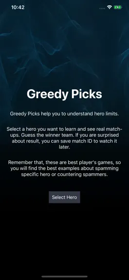 Game screenshot Greedy Picks for Dota2 mod apk