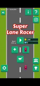 Super Lane Racer: Fast Arcade screenshot #1 for iPhone