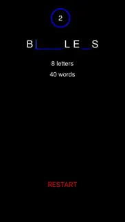 the impossible word game iphone screenshot 3