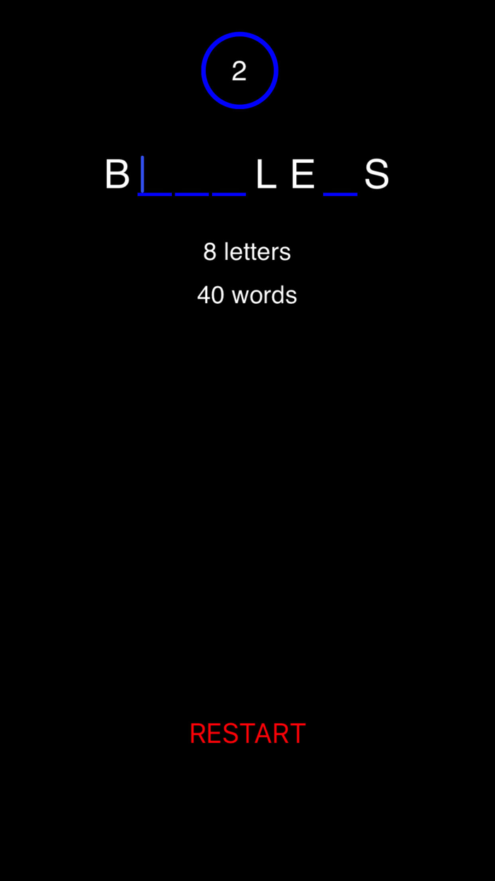 The Impossible Word Game