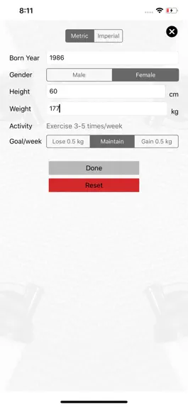 Game screenshot Huel Calculator apk