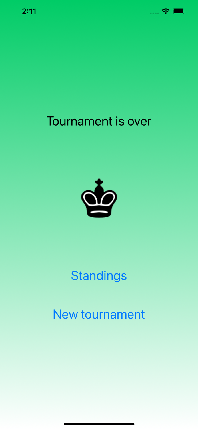 Tournament Organiser