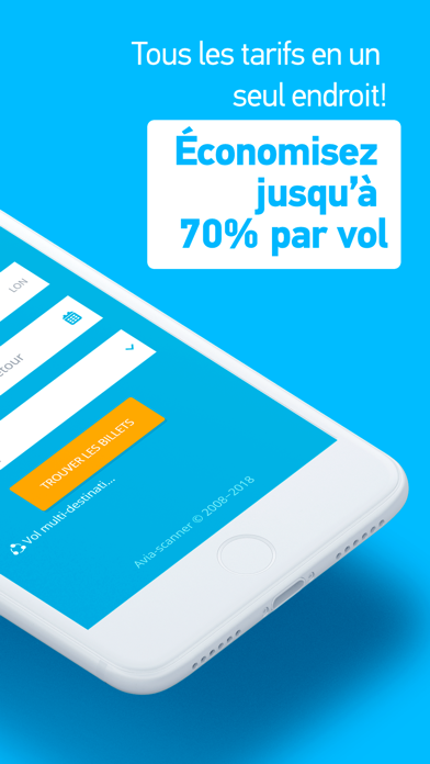 Screenshot #2 pour Avia Scanner - vols pas chers