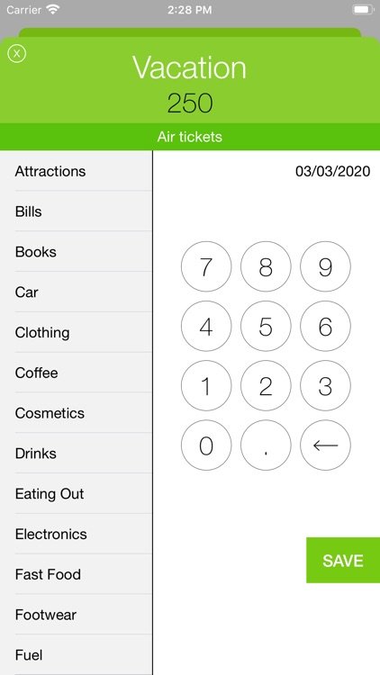 Pico Spend - Expense Tracker screenshot-0