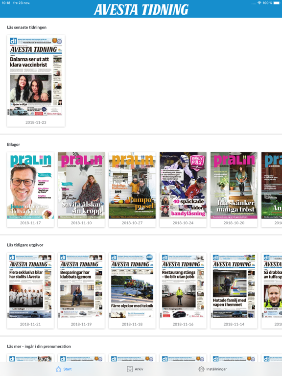 Screenshot #4 pour Avesta Tidning e-tidning