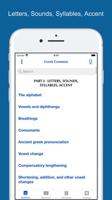 A Greek Grammar for C... screenshot1