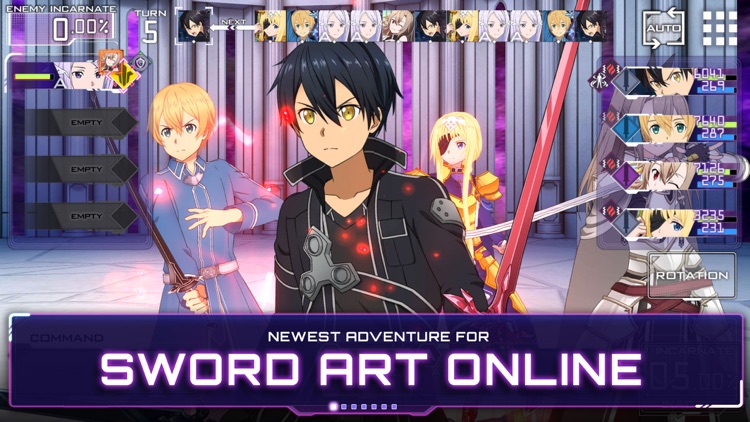 SAO Unleash Blading