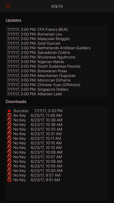 ¥£$ FX app screenshot 3