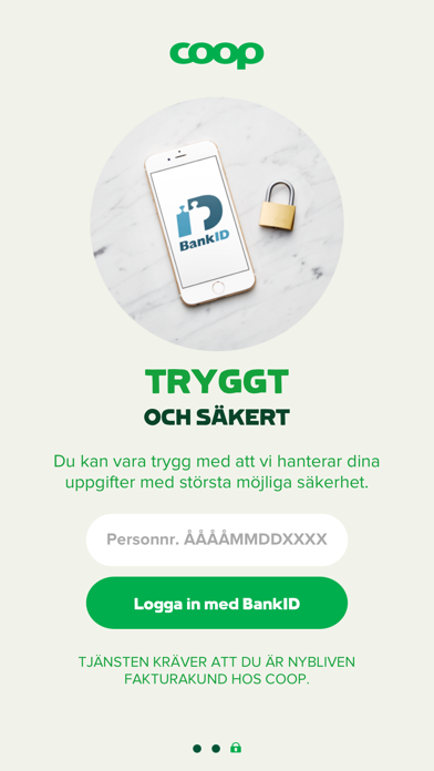 Coop på faktura Screenshot