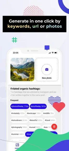 Game screenshot # Hashtag Generator for IG apk