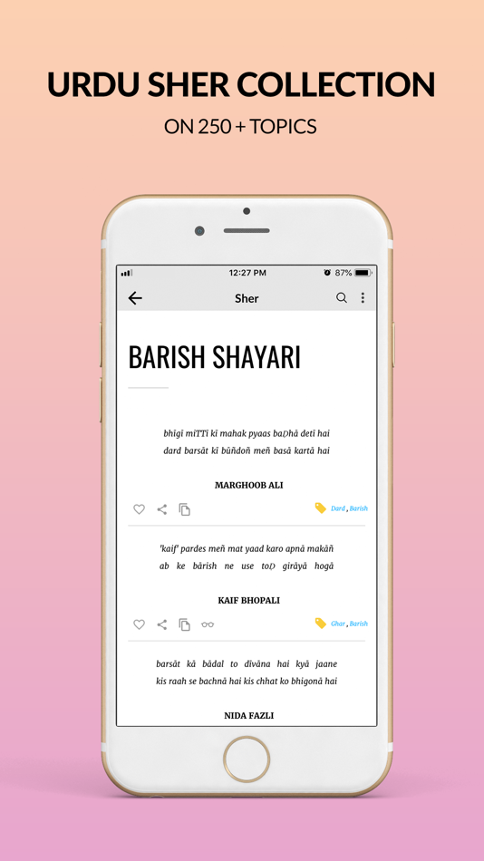 #5. Rekhta (iOS) By: Rekhta foundation