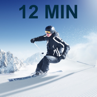 12 Min Ski Workout Slopes Fit