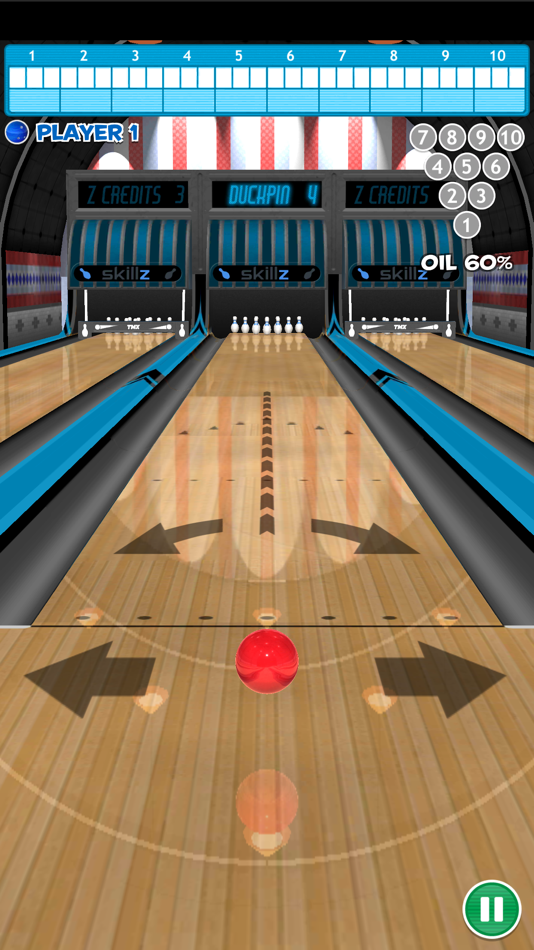 #3. Strike! eSports DuckPin (iOS) Podle: Touch Mechanics