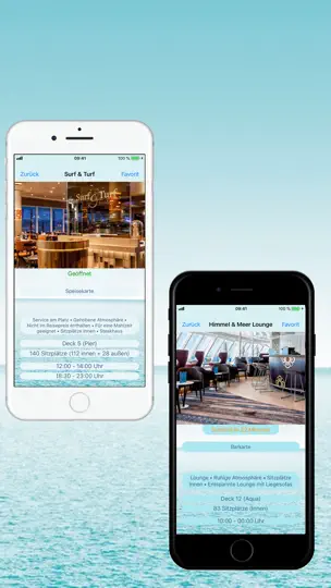 Screenshot von Mein Schiff 4 Bordfinder auf dem iPhone 4