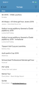 Česká golfová federace screenshot #4 for iPhone