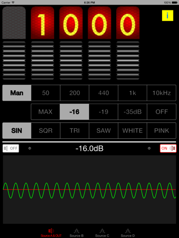 Screenshot #4 pour Diapason Audio Generator