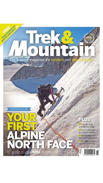 Trek & Mountain Magazine Screenshot