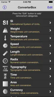 converterbox - unit converter iphone screenshot 1