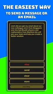 speech to text conversion iphone screenshot 2