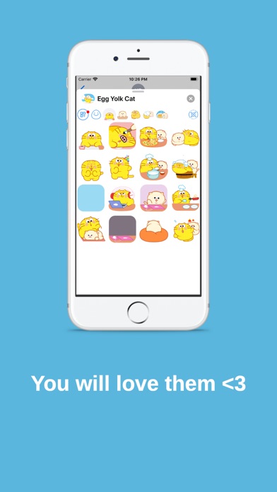 Egg Yolk Cat Screenshot 4 - AppWisp.com Egg Yolk Cat Screenshot 4 - AppWisp.com