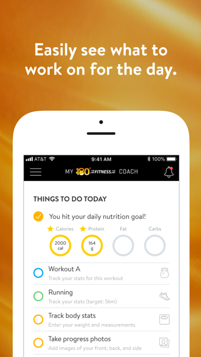 My 180Fitness Coach Screenshot