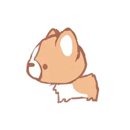 Waffle the Corgi Stickers app icon