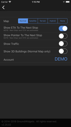 Gateway Global Shuttle Tracker screenshot 3