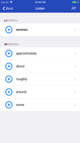 French Dictionary - offline screenshot