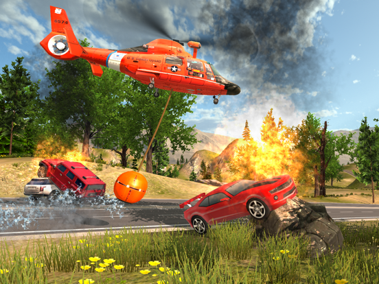 Screenshot #5 pour Helicopter Rescue Simulator