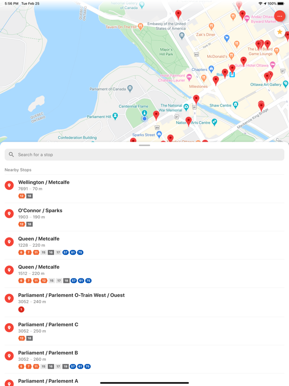Screenshot #4 pour Ottawa Bus Live