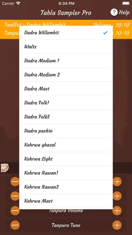 Tabla Sampler Pro screenshot 3 of 4