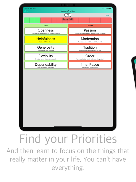 DBT Emotion Regulation Tools iPad screenshot