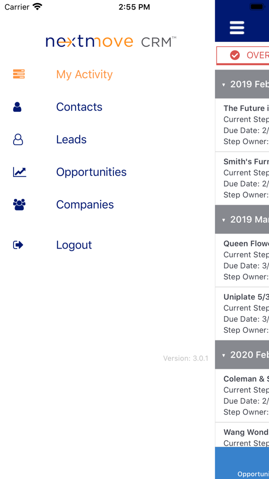 #2. NextMove CRM (iOS) Podle: NextMove CRM